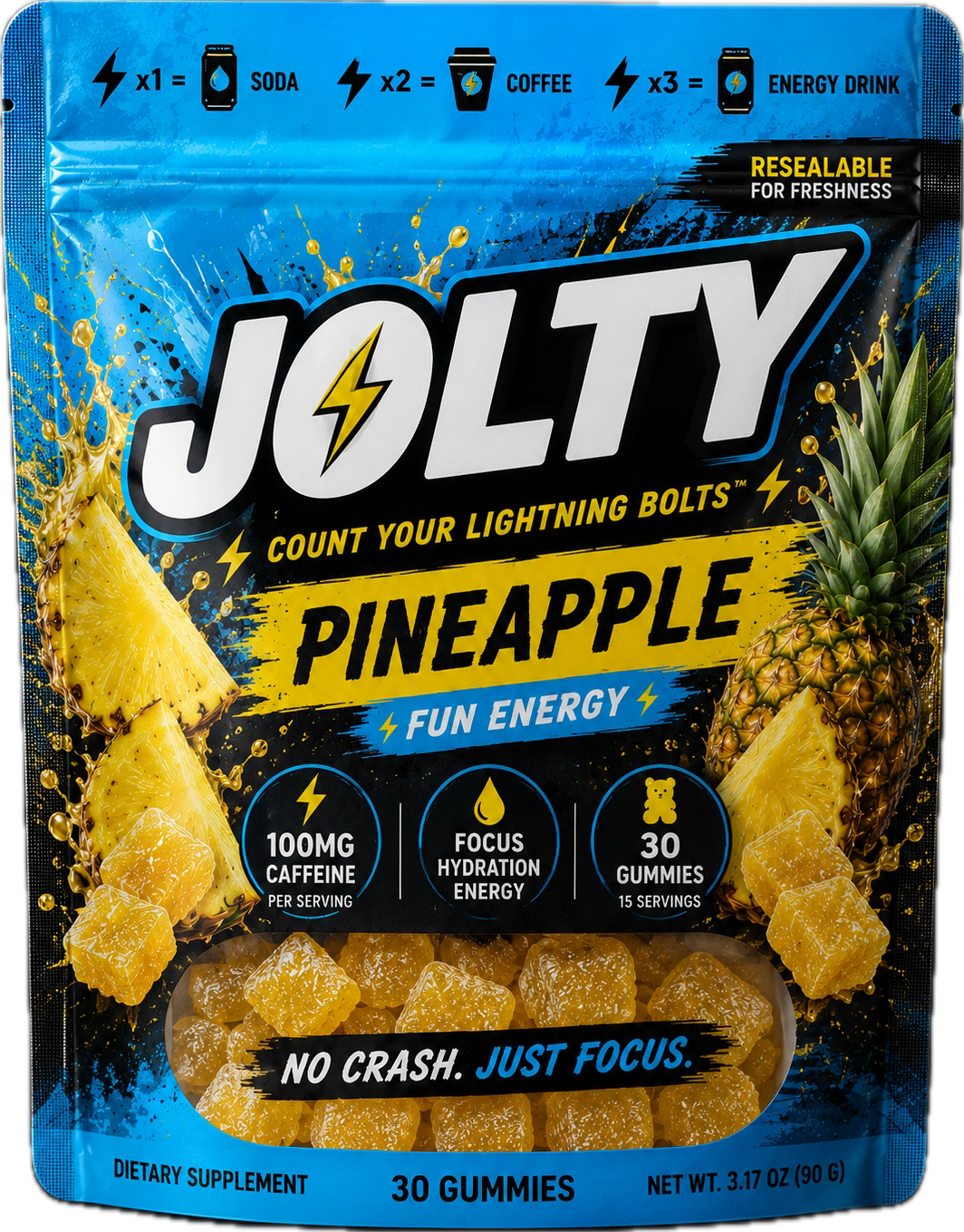 Jolty Caffeine Gummies